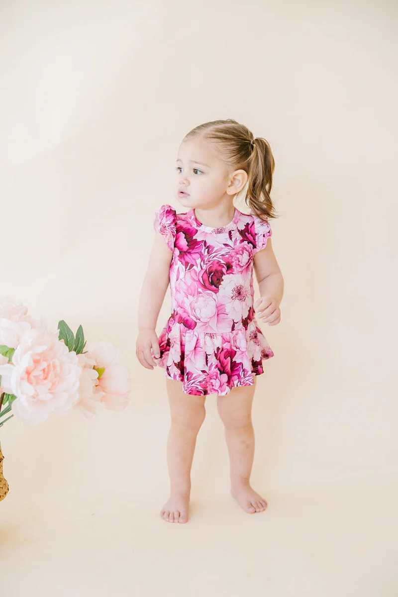 Fleur Twirl Bodysuit Dress - Image 3