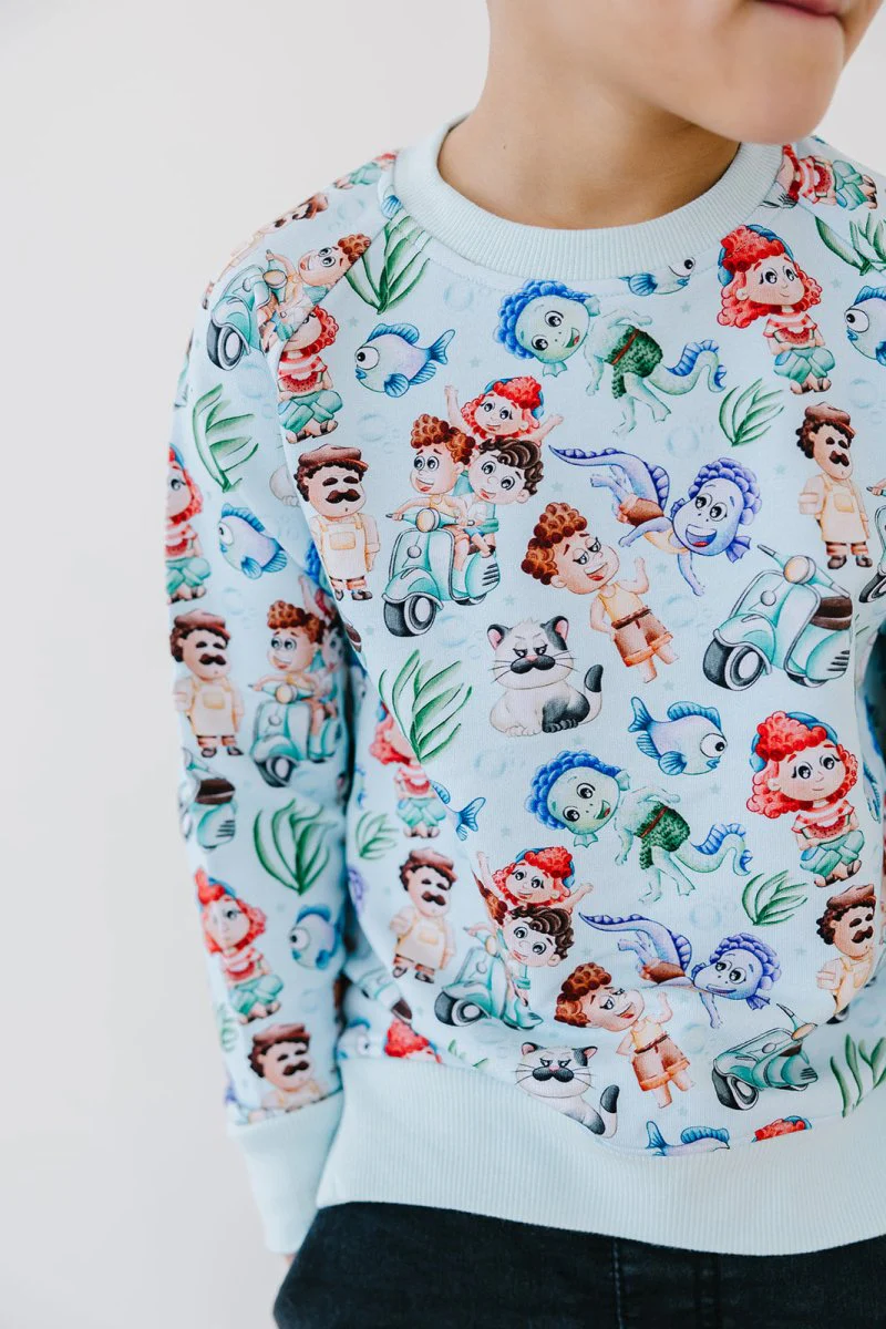 Sea Monsters Terry Sweater - Image 3