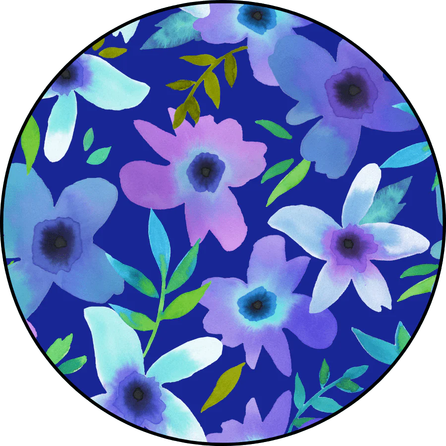 Violets Are Blue Twirl Bodysuit Dress - Image 5